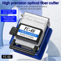 Fc-6s Fiber Cleaver Ftth Cold Splicing Tool Automatic Return Knife Fiber Cable Fiber Cleaver