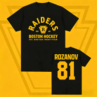 เสื้อยืด 1 ตัว ผ้าฝ้าย 100% รุ่น Rozanov 81 Boston Raiders