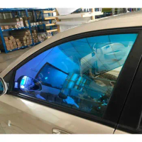 Sunice VLT55% Nano Ceramic Film Chameleon Auto Car Vehicle Window Solar Tint Film Anti-UV Solar Protect Glass Sticker 1.52x3m