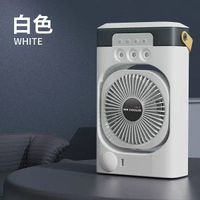 USB充充電冷風機冷風扇噴霧加溼小風扇桌面電扇宿舍辦公36dB靜音