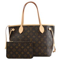 LV M46979 NEVERFULL PM 經典花紋束口小購物包/托特包
