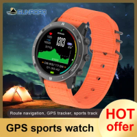 2024 New Sunroad GPS Sports Smart Watch for Men running swimming hiking fitness tracker fashion wrist watches