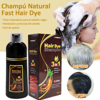 30/40/100pcs/lot Wholesale Hair Dye Shampoo Hair Care Products Washable Dye 5 Min Ginger 3 In 1 Fast Black Hair Color Shampoo