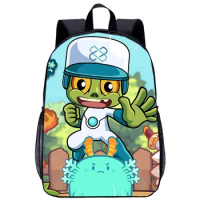 Axie Infinity Backpack Girls Boys School Backpack Cool Cartoon 3D Print Teenager Travel Laptop Bag 17in Schoolbag School Season