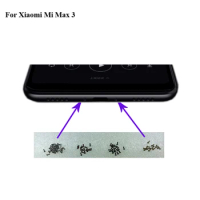 2pcs For Xiaomi Mi Max 3 Max3 Buttom Dock Screws Housing Screw nail tack Mi Max3 Max 3 Phones Screw nail