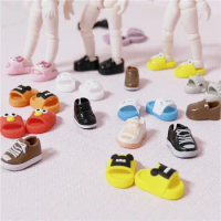 ob11 1/12 Baby shoes slippers leather shoes jelly shoes ob11 licca clay man 1/12 BJD nuannuanmengwu accessieris