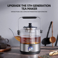 Household Intelligent Electric Kettle Tea Pot Multifunctional Electric Tea Kettle Automatic Glass Steam Teapot