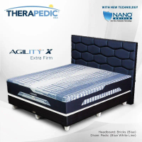 Therapedic AGILITY X Bricks Bed Set Springbed Multi Sizes In Cm