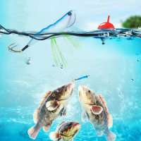 12cm/17.2g Simulation Shrimp Bait Multi Hooks 3D Eyes Shrimp Fish Lure Shrimp Artificial Bait for Freshwater Salt Water