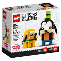 【LEGO 樂高】Brickheadz 40378 高飛&amp;布魯托(大頭系列)