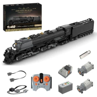3200Pcs+ MOC-19554 1/40 Union Pacific 4014 Big Boy RC Train Model Bricks Kit Building Blocks(Designed by Morningstrummer)