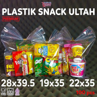 Plastik OPP Ultah Polos isi 100 Kantong OPP Bingkisan Snack Ulang Tahun / Party Goodie Bag