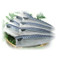 【小川漁屋】挪威薄鹽鯖魚20片(100g±10%/片純重無紙板_中秋烤肉/燒烤)