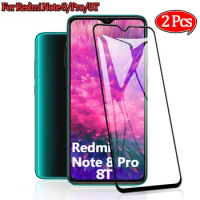 2pcs Tempered Glass for Redmi Note 8T Screen Protector for Redmi-Note-8 Xiomi Xiaomi Redmi Note 8 Pro Protective Film