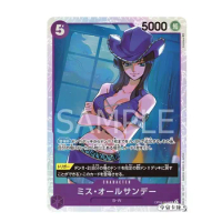 Japanese ONE PIECE OPCG Strategy の Kingdom OP04-064 Miss All Sunday SR/P-SR Anime Trading Collectible Card Table Toys