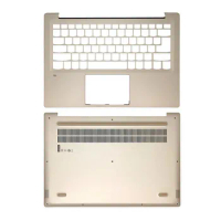 NEW Laptop Palmrest With Fingerprint Hole/Bottom Case For Lenovo Ideapad 720S-14 720S-14IKB Series Gold