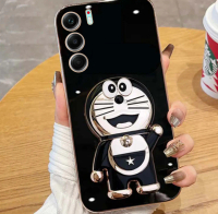 Softcase Doraemon Phone Holder For TECNO CAMON 40 CAMON 40 PRO Premium Silicon