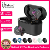 Sabbat-X12 Pro Tws Wireless Headset, Compatible With Bluetooth, Stereo High Fidelity, Sporty, Waterp