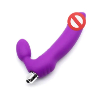 NEW Silicone Prostate Massager Clitoris Stimulator G-Spot Dildo Massager Female Masturbation Dildo Vibrator Sex Toy for Woman