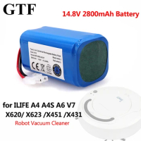 GTF 14.8V 2800mAh Rechargeable Li-ion Battery For ILIFE ecovacs A4 A4s V7 A6 V7s Plus Robot Vacuum Cleaner Chuwi ILife Battery
