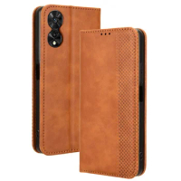 Suitable For TCL 50SE 4G magnetic protective case for TCL 50 SE wallet type mobile phone full leather case
