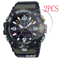 2Pcs For Tempered Glass Screen Protector For Casio G-SHOCK GG-B100 Protective