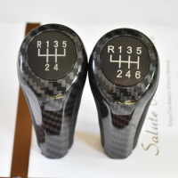 High quality Leather ABS Car 5 6 Speed Gear Shift Knob For BMW X1 E84 For BMW X3 E83 F25/X4 F26/BMW X5 E53/BMW X6
