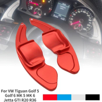 Car Steering Wheel Paddle Extend DSG Direct Shift Paddle Cover For VW Tiguan Golf 5 Golf 6 MK 5 MK 6 Jetta GTI R20 R36