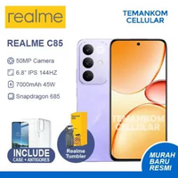 Realme C85 RAM 18GB 6+12GB Extend RAM 6/128 6GB 128GB baru Garansi Resmi BIRU