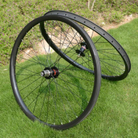FLX-WS-CW10 Brand New Full Carbon 29ER Mountain Bike Clincher Wheelset Disc brake Toray Carbon MTB Bicycle Cycling Wheel