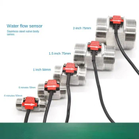 YF-B1-S 4 points,6 points,1 inch stainless steel flow meter,electromagnetic flow sensor, water heater, water dispenser flow rate