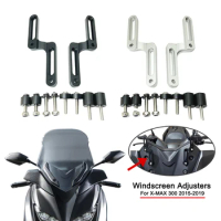 For YAMAHA X-MAX 300 XMAX 300 XMAX300 2015-2019 2018 Windshield Regulator Adjusters Windshield Bracket Motorcycle Accessories