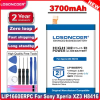 LOSONCOER LIP1660ERPC 3700mAh Larger Capacity Battery for Sony Xperia XZ3 H8416 H9436 H9493 Smart Phone Batteries