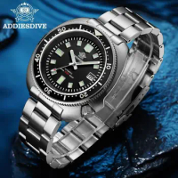 Addies Diving Men 316L Stainless Steel Watches High End Luxury Wristwear NH35 Automatic Watch Surfing Swimming Water Sports 200m