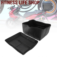 แนะนำ Fitness Life กล่องรถมอเตอร์ไซค์ด้านบนด้านในที่ยืนอยู่ด้านหลังกระเป๋าเดินทางด้านในพอดีกัน