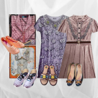 【上芳香業】金紙 紙紮用品 女裝D 洋裝 連身裙 衣服 紙紮女衣服 鞋子 紙紮外套(往生祭拜 紙紮女衣服)