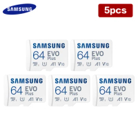 Original Samsung Micro SD Card EVO PLUS High Speed A2 Video Card Wholesale MicroSD 64GB 128GB 256GB Flash Memory Card for Tablet