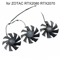 RTX2080Ti Computer Cooling Fan For ZOTAC GeForce RTX 2080 2080Ti RTX2070 2070Ti AMP GA92S2U DC12V 0.46A GPU Graphics card fans
