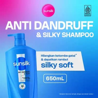 Sunsilk Anti Dandruff & Silky Shampoo [650 mL]