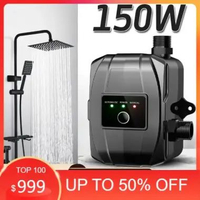 Pompa Booster Pendorong 32L Pompa Penguat Mandi Heater Otomatis 120W 150W 220V 24V Pengangkat Tekana