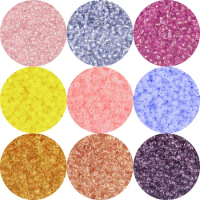 1130pcs Frosted/clear Beads Glass Beads Charm Czech Glass Seed Beads For Jewelry Making Diy Ornaments Accessories