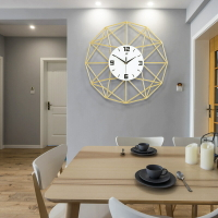 免運 掛鐘 北歐3D鐘表客廳 創意掛鐘 簡約墻壁裝飾鐘表 石英鐘時鐘 交換禮物