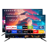 Frameless TV Smart 85 Inch Slim 4K 80 98 100 110 Inches LED 8K Television With Super Large Screen Flat/Curved DLED Smart TV