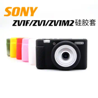 Soft Rubber Silicone Case For SONY ZV-1F Protective Body Cover Skin Camera