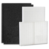 HPA300 HEPA Filter Replacement,True HEPA Filter With Precut Activated Carbon Pre-Filters,For Honeywell Air Purifier
