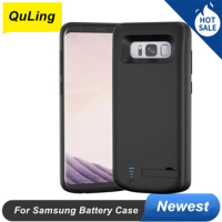 Battery Charger Case For Samsung Galaxy S22 S21 FE S8 Plus S10 S10e Note 8 9 10 S21 S20 + Plus S20 Ultra Power Case Bank