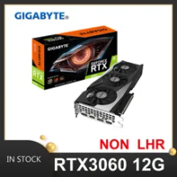 Kartu Video Placa De GeForce RTX 3060 NON LHR 12G 192bit Gddr6 Nvidia Geforce Graphic Plate Mining RTX 2060 3060 Ti 3070 Ti Gpu
