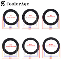 10 inch Speaker Foam Surround Woofer Repairing Folding Edges Subwoofer Ring DIY Repair Kit Accessories Speaker Suspension Edge