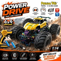 Mobil Remote Control RC Premium Monster Truck 4WD 1:14 High Speed Drift Off Road Rechargeable 2.4GHz