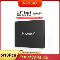AOLUSKA SSD 256GB SATA 3 Hard Disk 1TB 2TB 512GB 120GB 128GB Solid State Drive 240GB 480GB 2.5'' HD 500GB For PC Laptop Desktop
